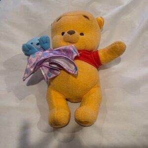 Fisher Price Winnie the Pooh Plush Vintage Plushie Stuffy Sewn Eyes